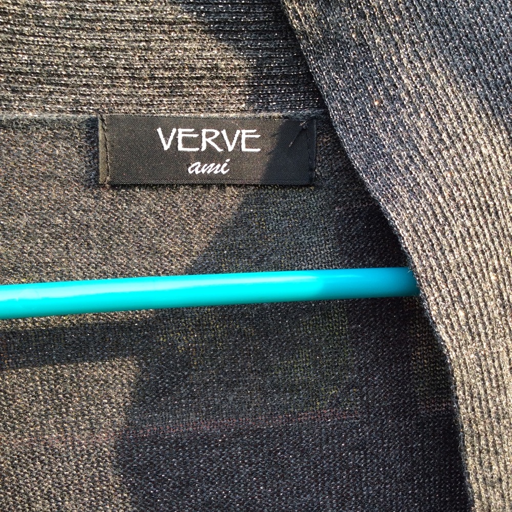 Verve ami open cardigan sweater glitter infused - Picture 7 of 7